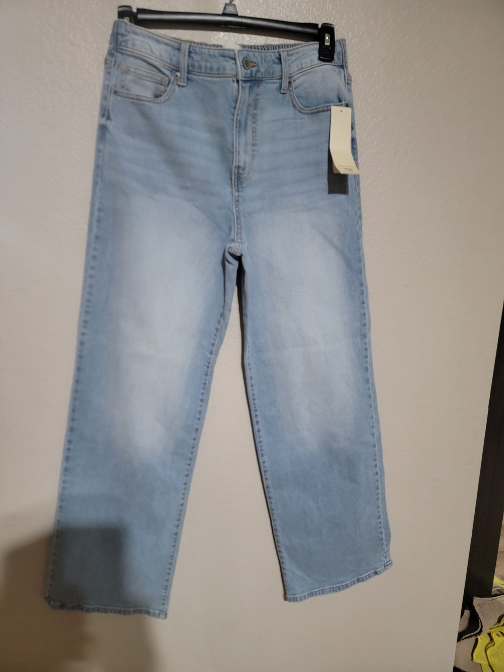 Light Wash Wide Leg Jeans